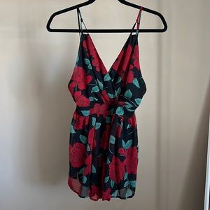 Red Rose Romper